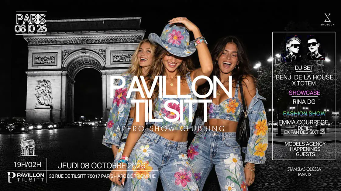 Pavillon Tilsitt Paris | Fashion Show / Apéro & Clubbing