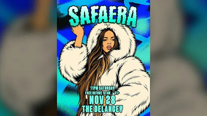 Safaera Saturdays @ The Delancey