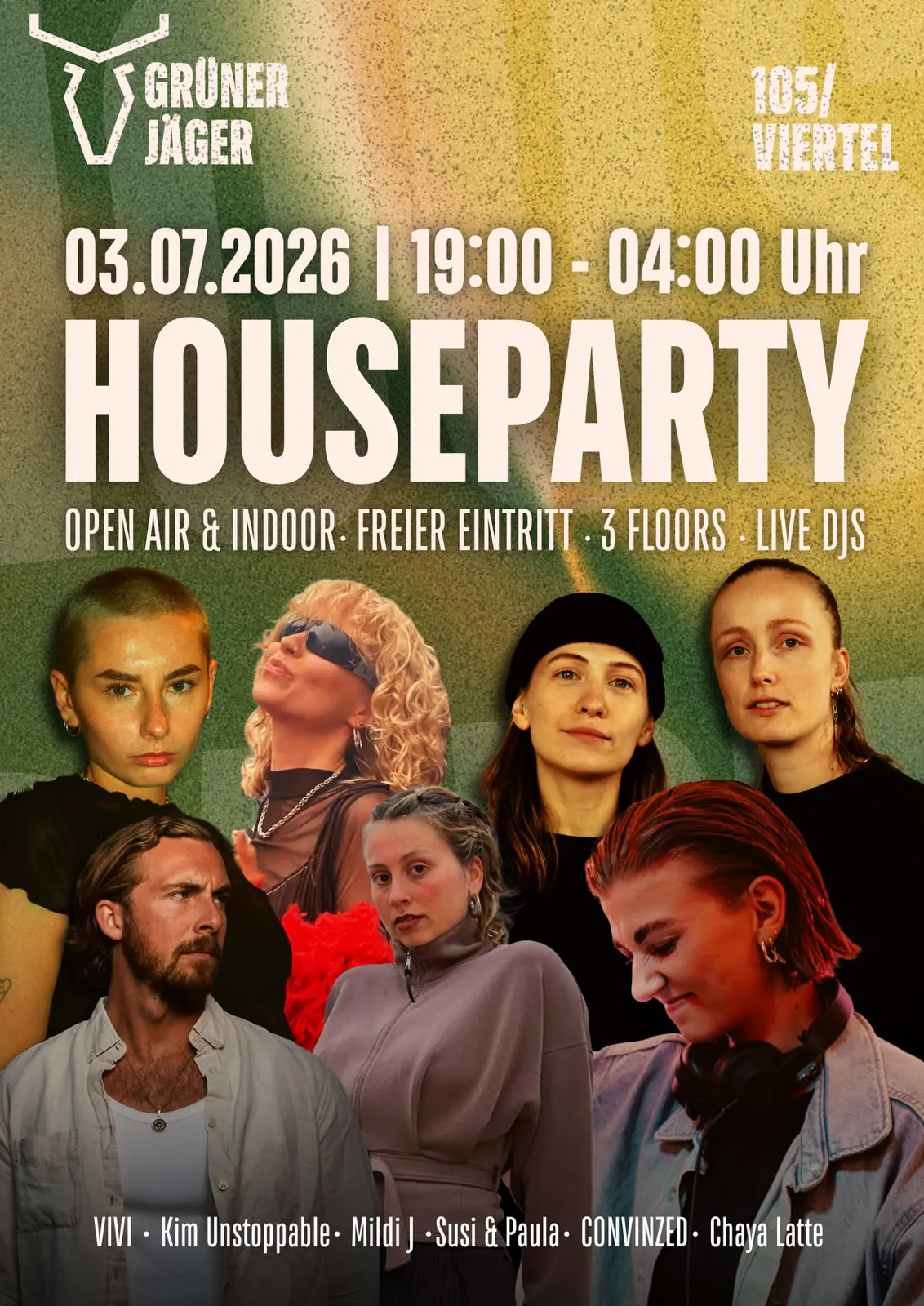 JÄGER&FRIENDS - HOUSEPARTY