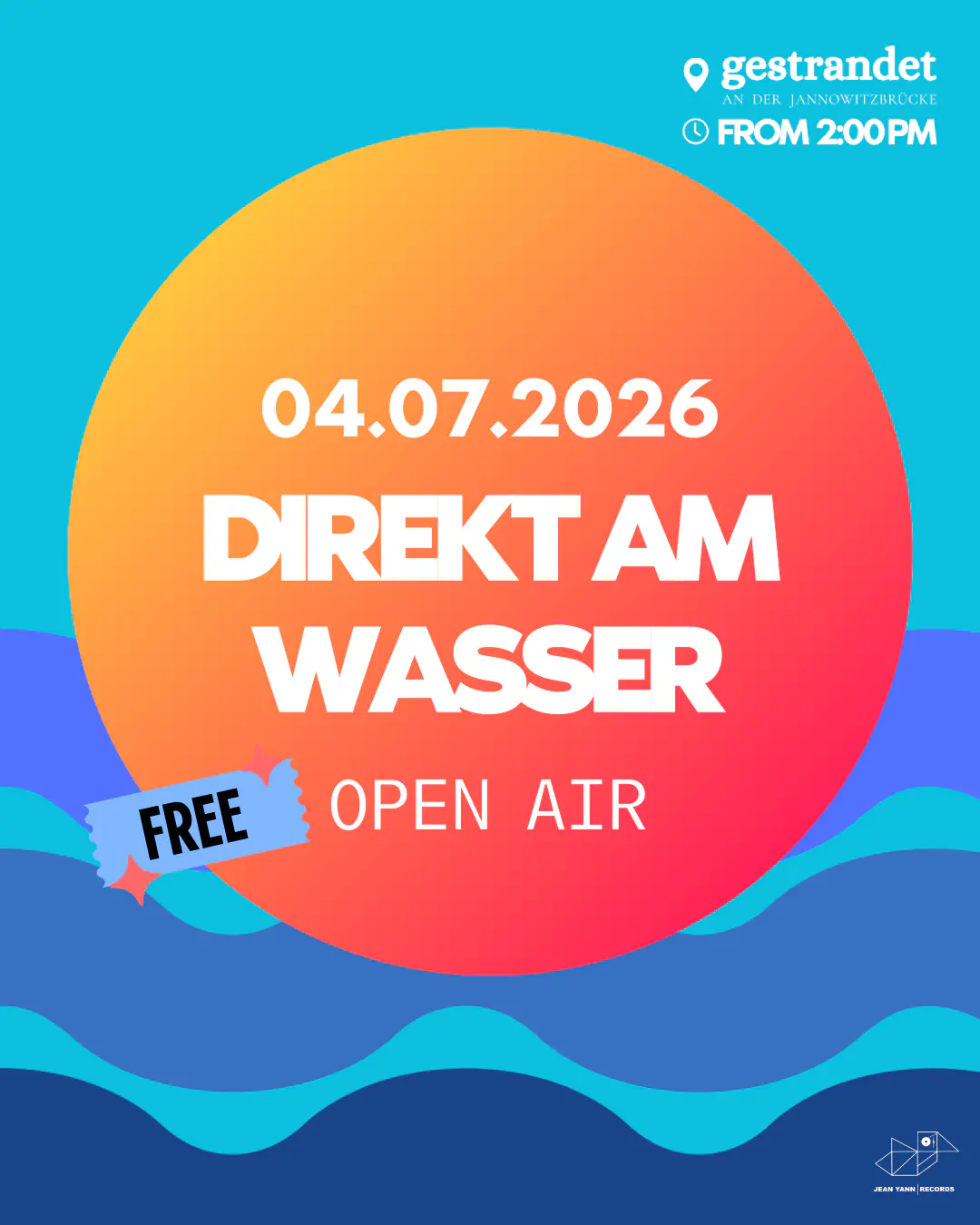 OPEN AIR DIREKT AM WASSER - FREE