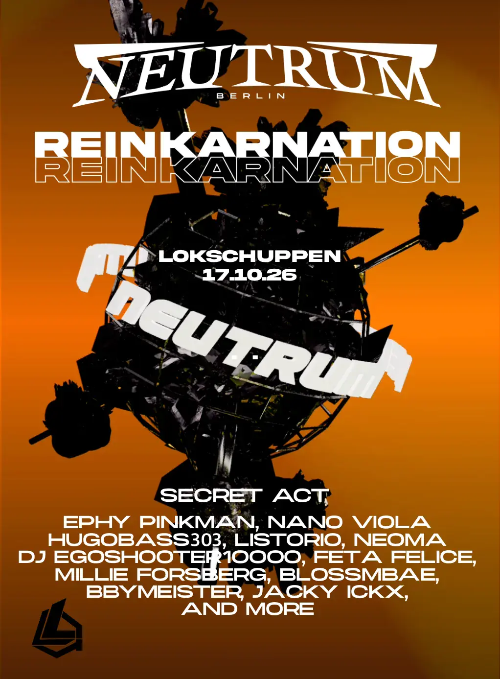 REINKARNATION with Secret Act, Nano Viola, Ephy Pinkman, LISTORIO