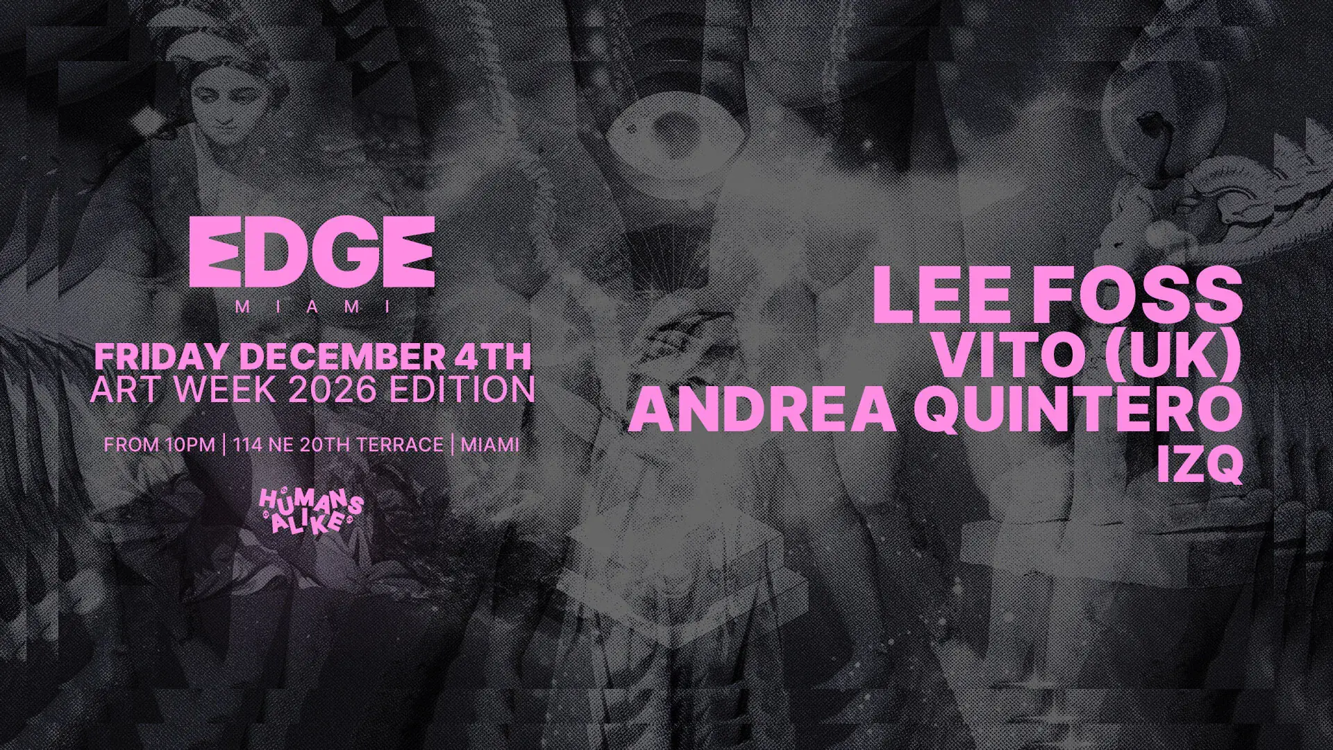 Lee Foss, VITO (UK), Andrea Quintero & weitere (Art Week Miami)