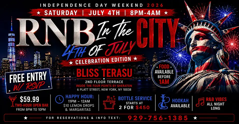 RnB In The City 4th Of July Celebration