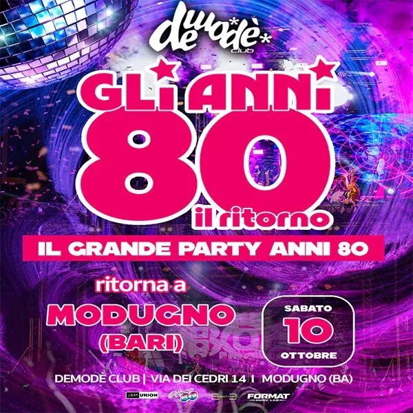 Gli Anni 80 il ritorno