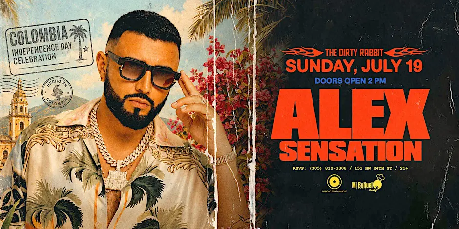 Alex Sensation @The Dirty Rabbit | July 19