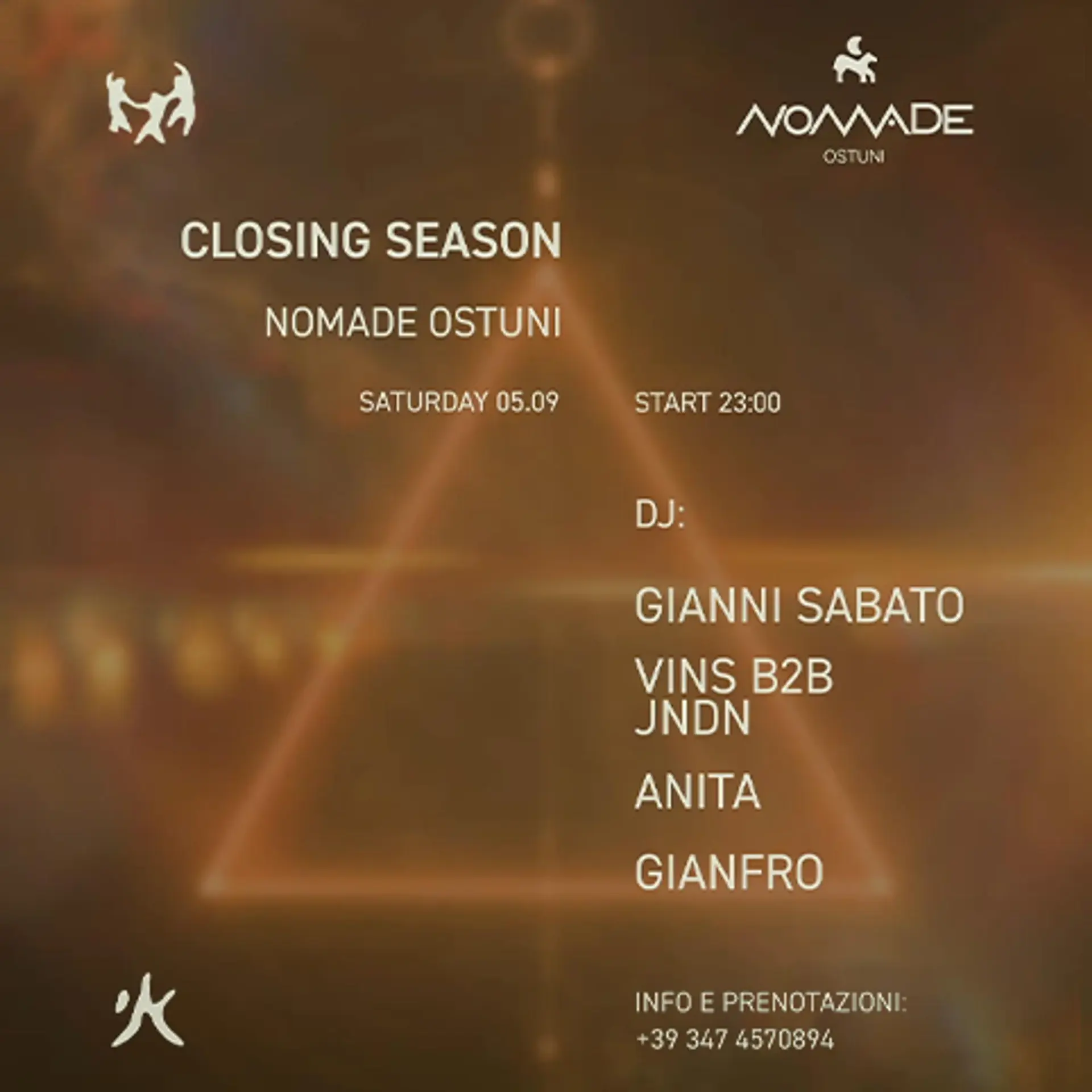 CLOSING SEASON / NOMADE