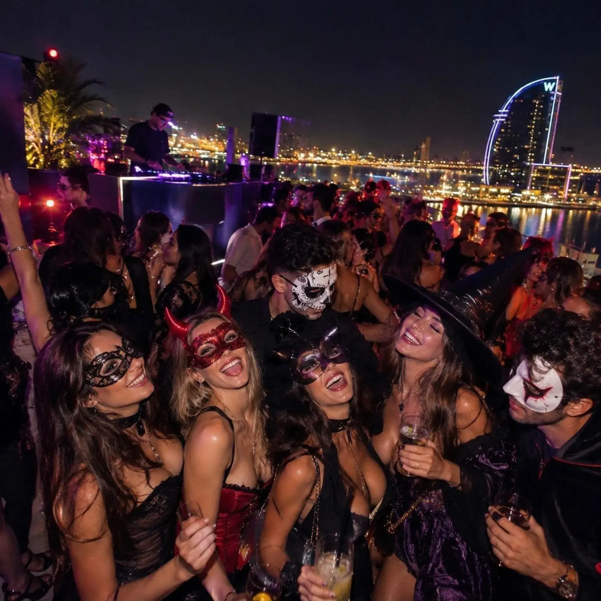 Halloween Rooftop Party