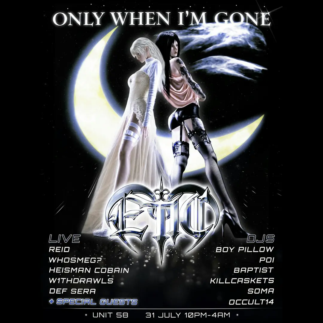 ETIC: ONLY WHEN I’M GONE