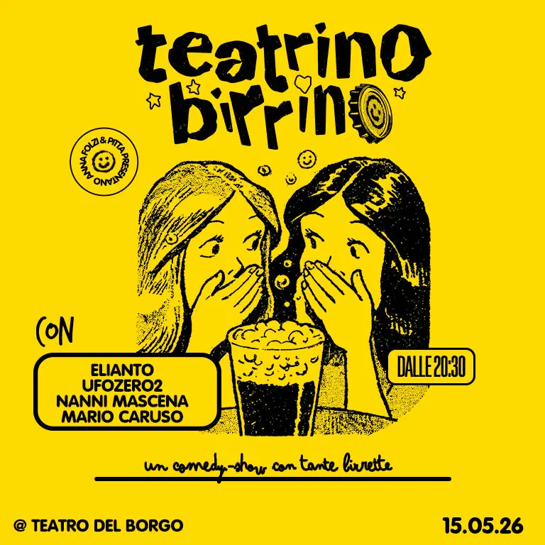 Teatrino Birrino avec Anna Folzi, Pitta + Invités