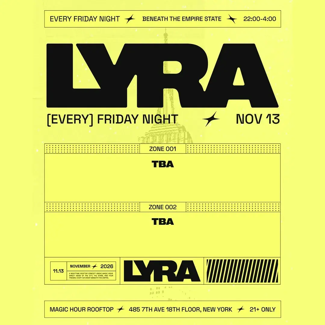 Lyra Rooftop Party - 11.13