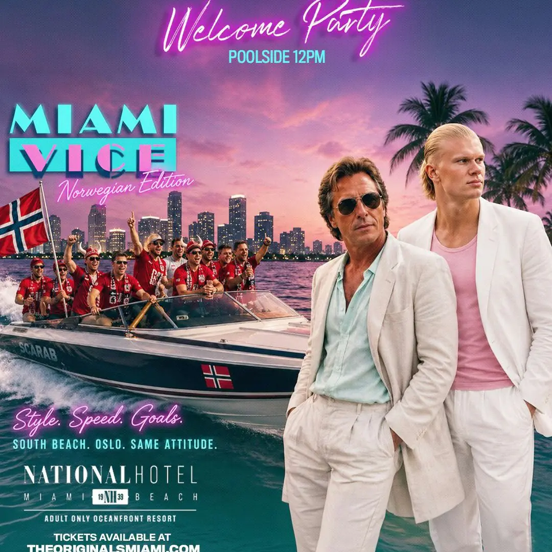 Welcome to Miami | A Norway poolside Kick Off