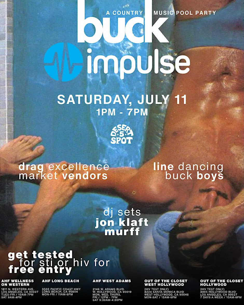 Impulse x Buck Rooftop Pool Party
