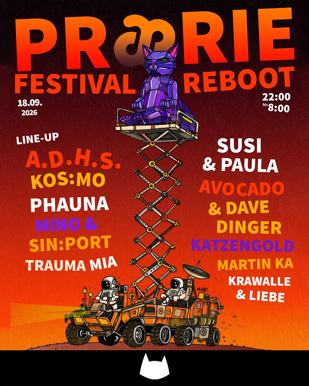Praerie Festival Reboot at Kater