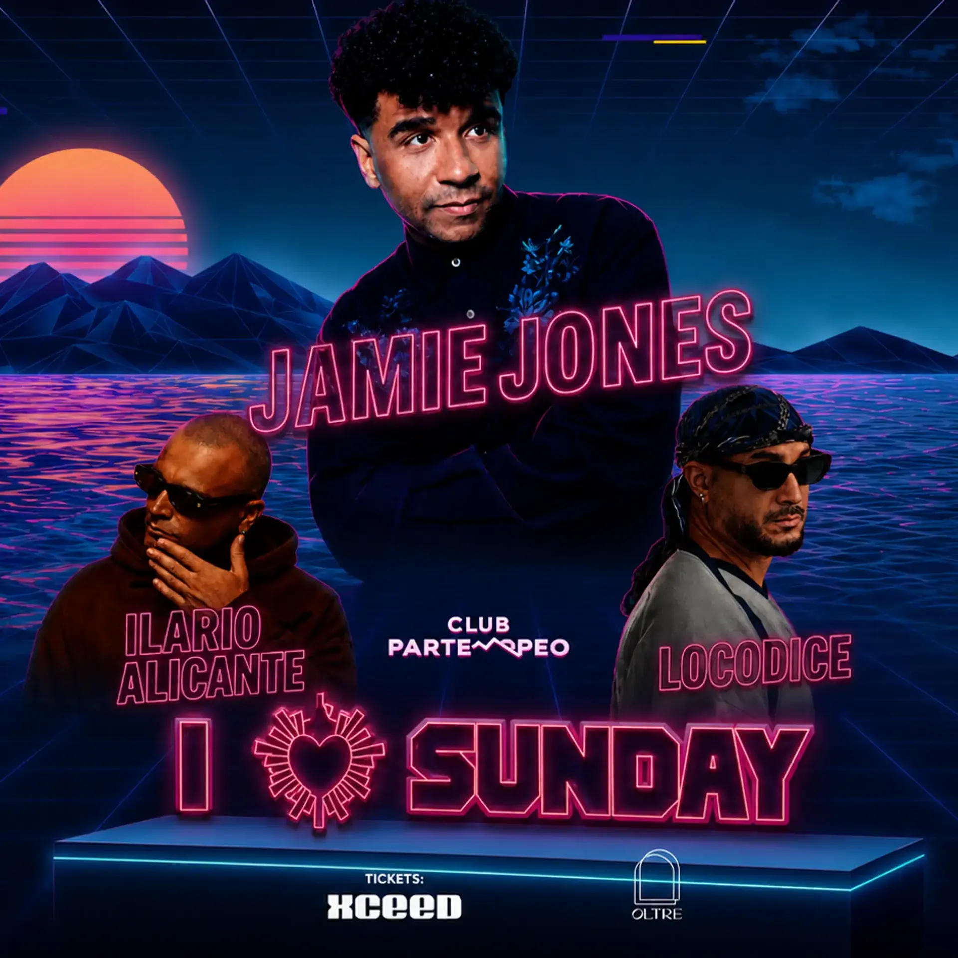 I Love Sunday w / Jamie Jones - Ilario Alicante - Loco Dice