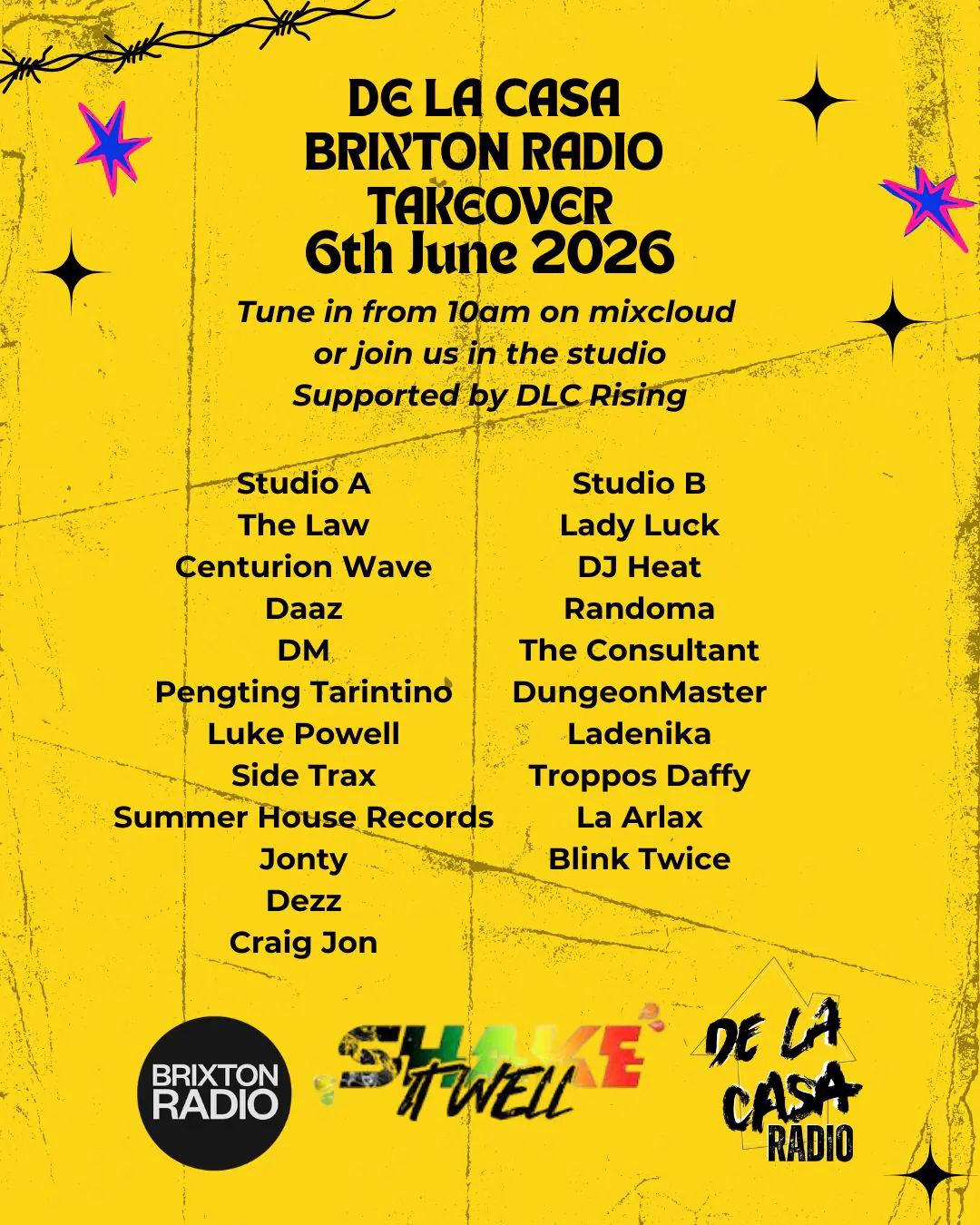 Contenu téléchargeable de prise de contrôle de Brixton Radio