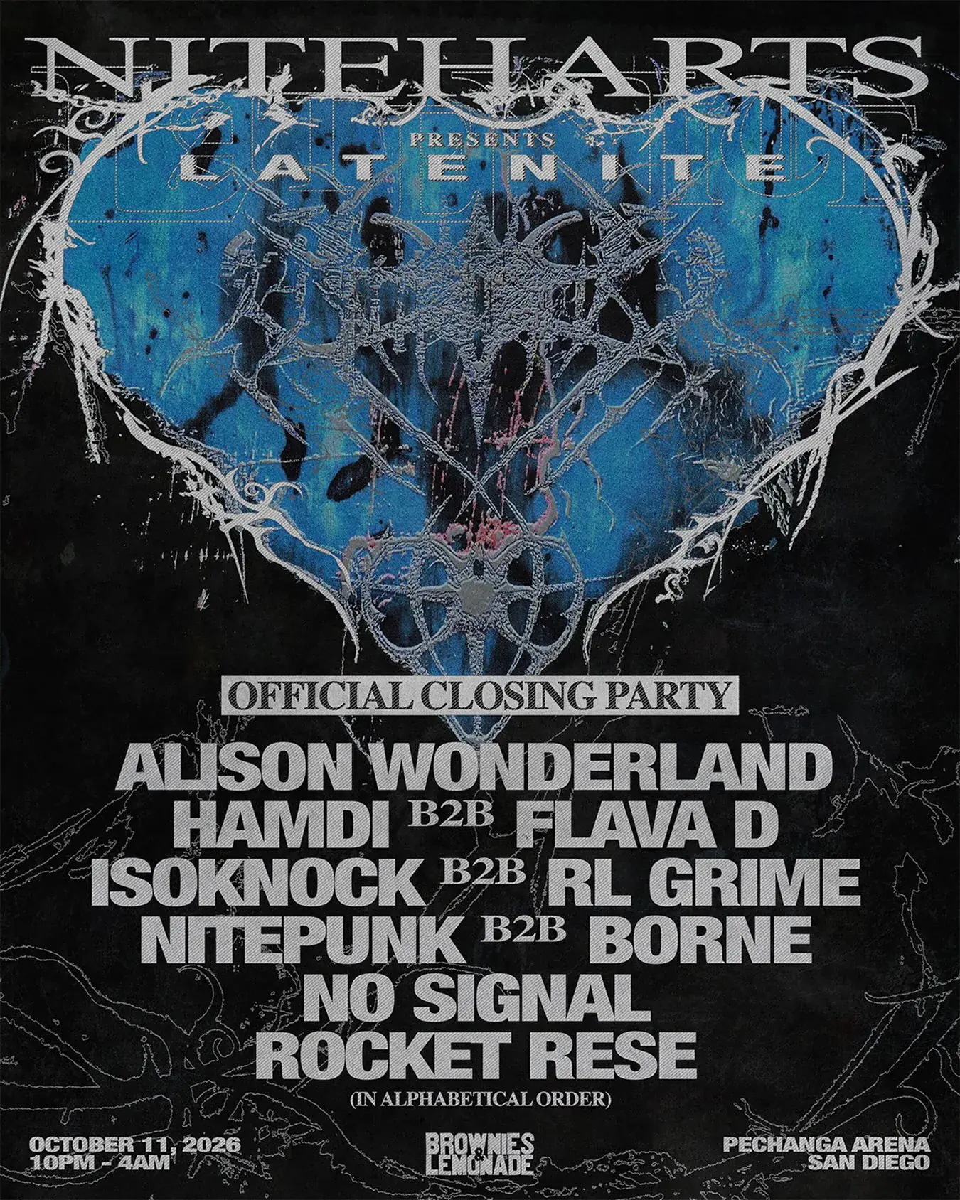 NITEHARTS presenta LATENITE