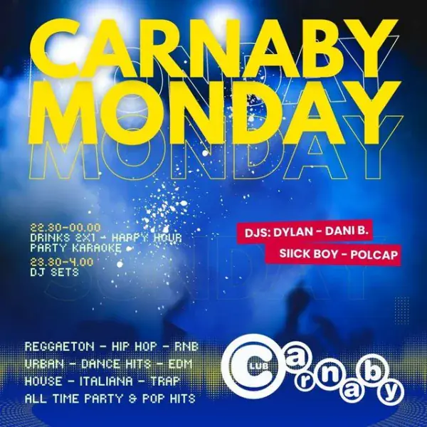 Monday | Carnaby Club