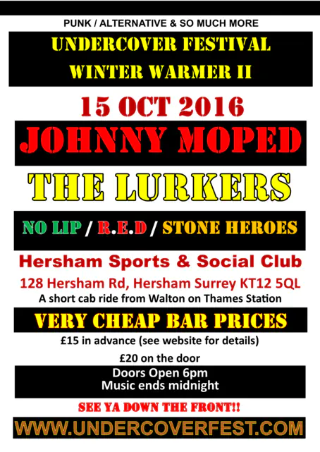 Johnny Moped @ The 100 Club