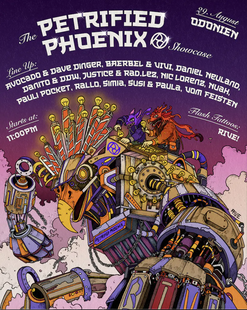 Petrified Phoenix Showcase in Odonien