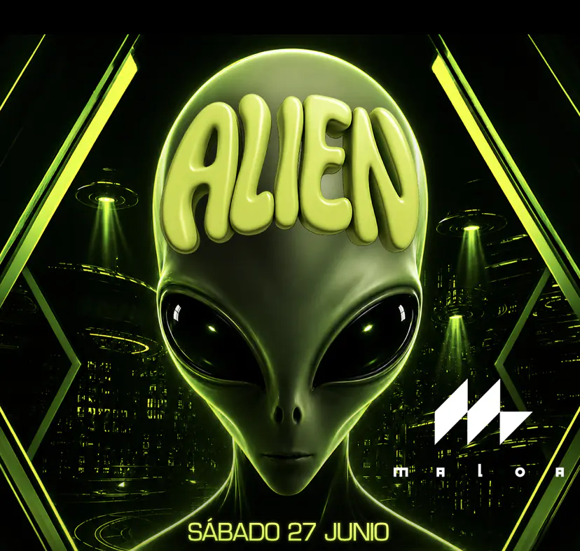 ALIEN ONLY HARD (Hard Bounce & Hard Techno) - FREE PASS