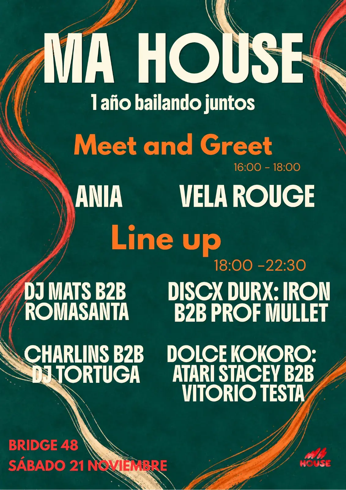 1. Jubiläum von MA House — Festival-Edition