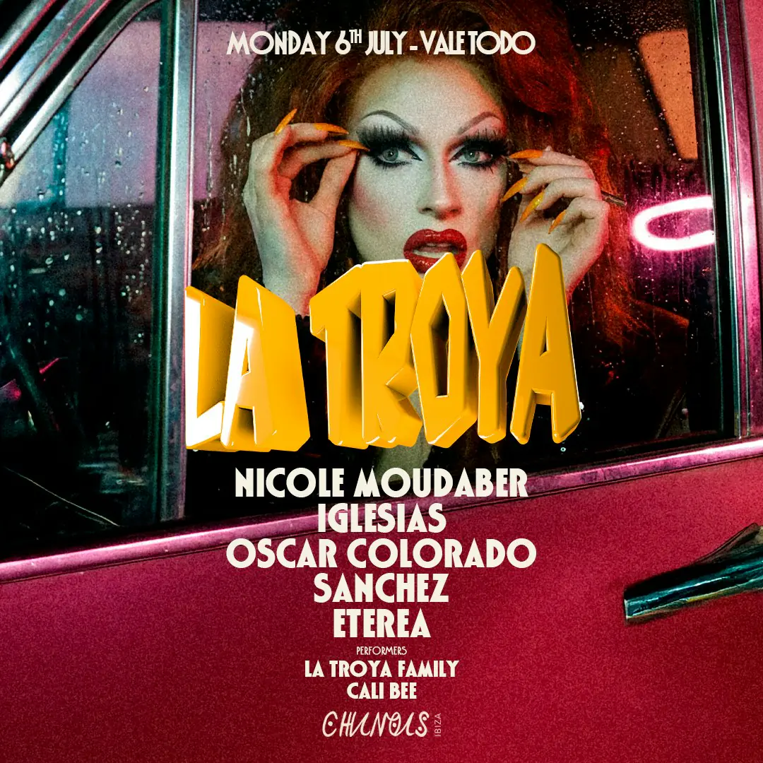 La Troya : Nicole Moudaber, Iglesias, Oscar Colorado, Sanchez, Eterea