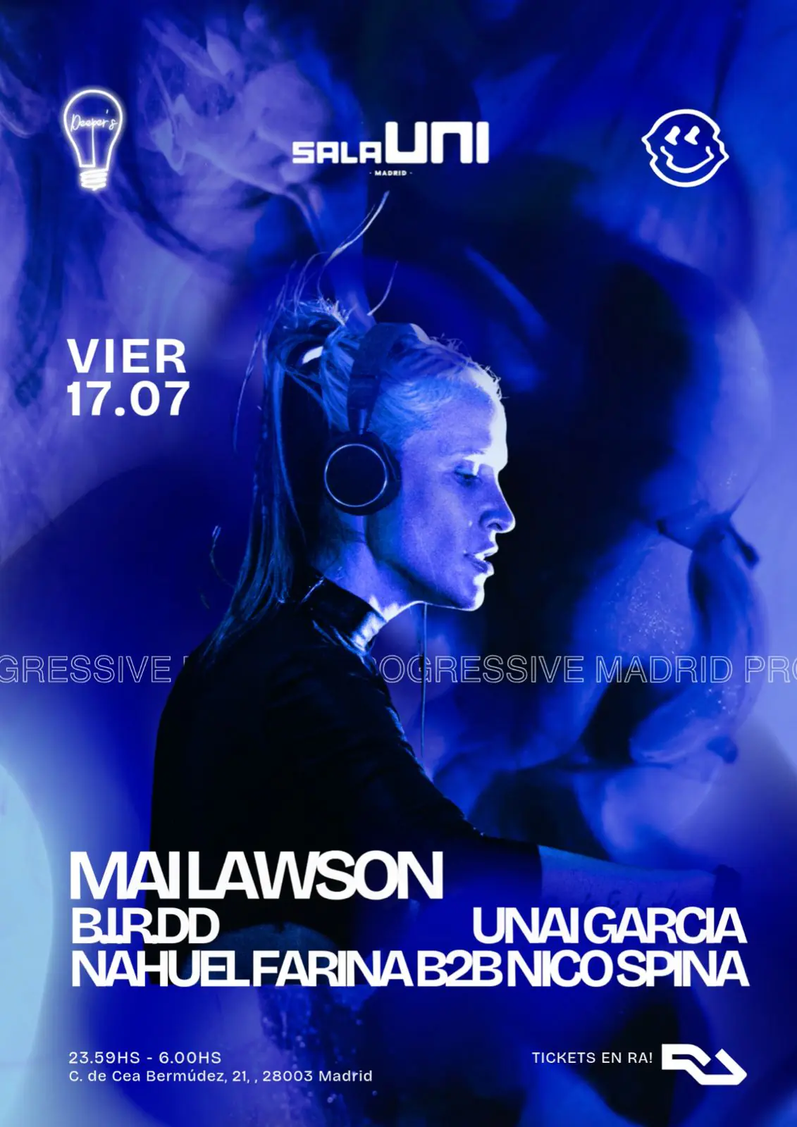 MAI LAWSON & B.I.R.DD en JODITA MADRID X Deeper ́s
