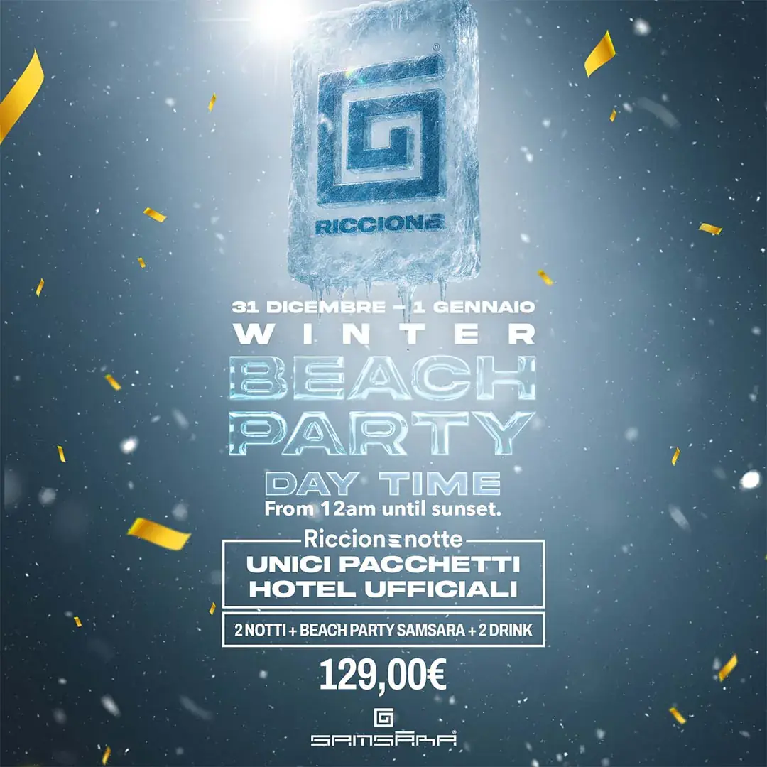 Winter Beach Party al Samsara Riccione