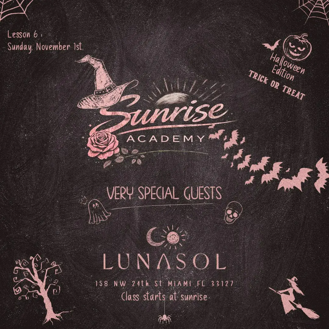 Lunasol Pres. Sunrise Lesson 6