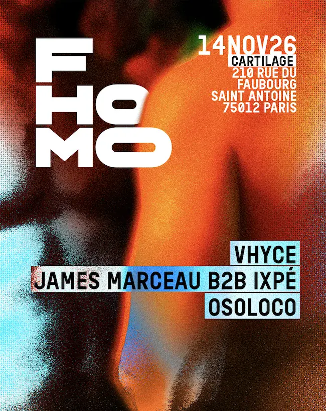 FHOMO #5: Vhyce, James Marceau, Osoloco, Ixpé