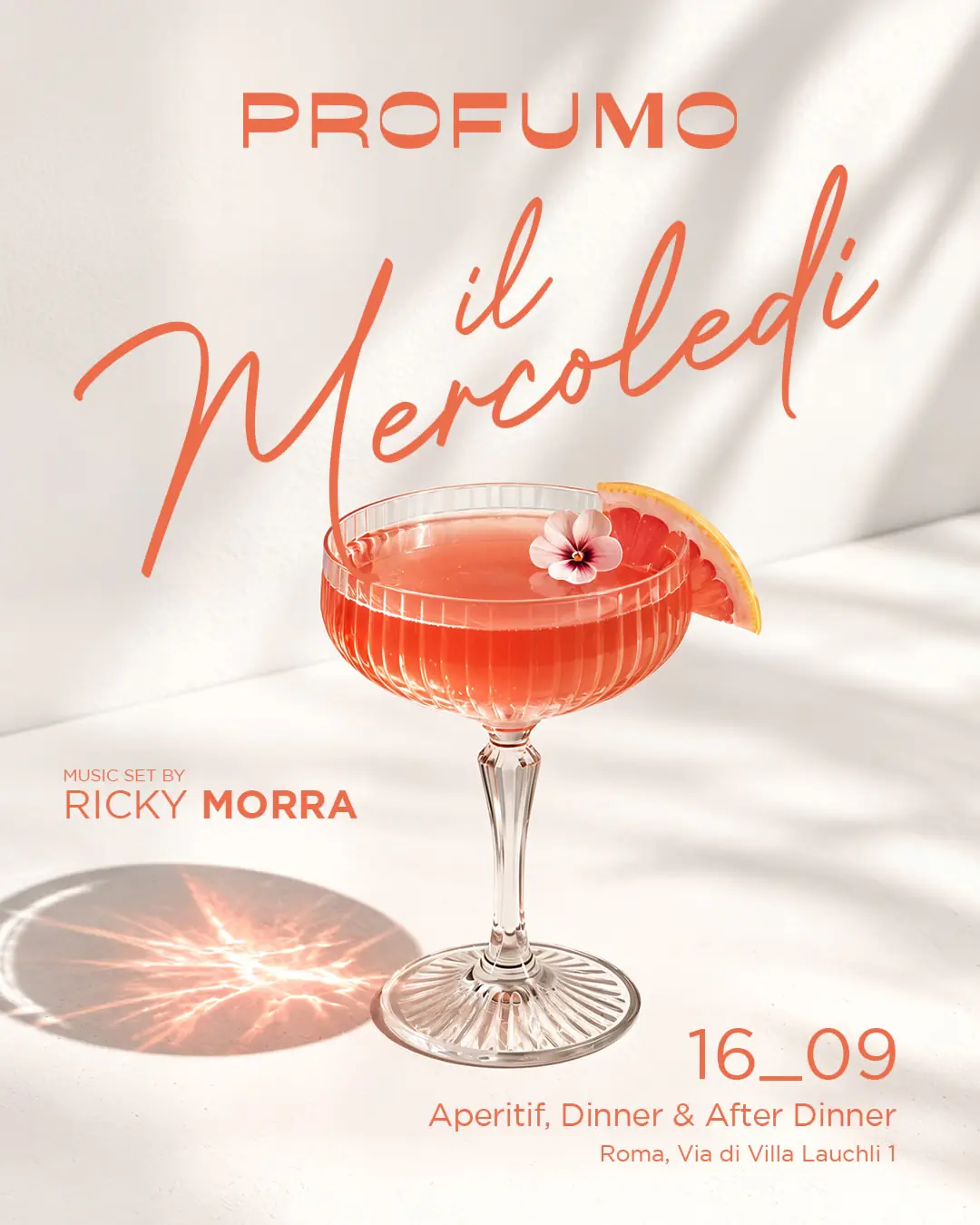 DJ SET & PIANO BAR en Profumo Roma
