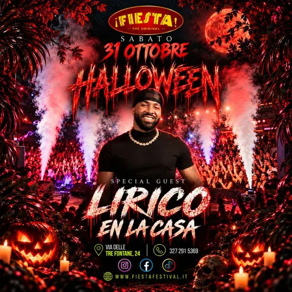 Halloween – Special Guest Lirico en la Casa