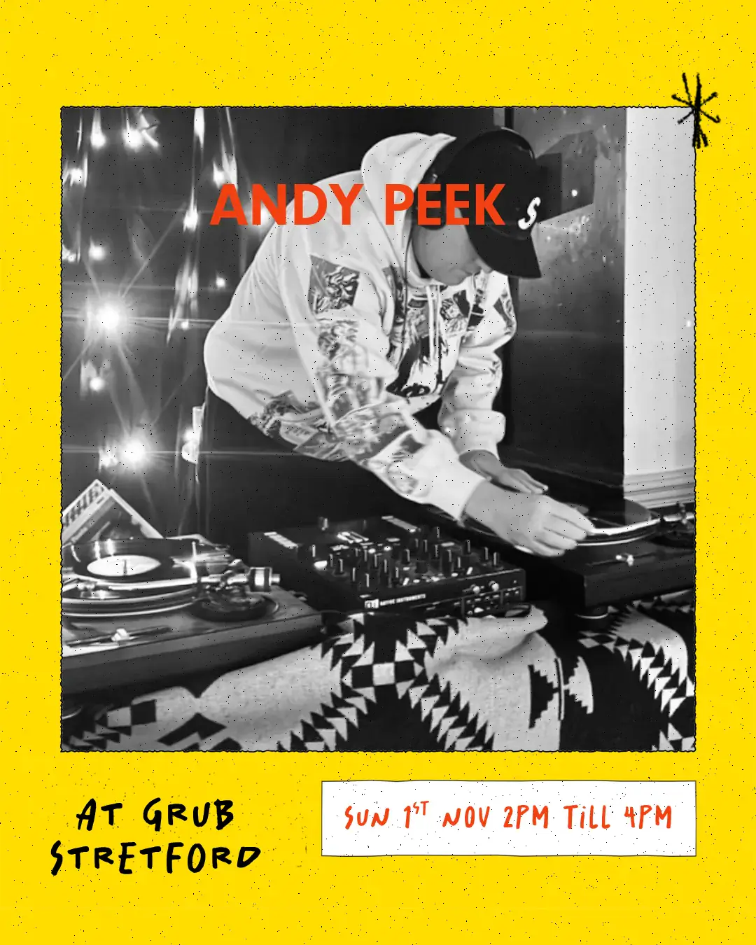GRUB Stretford: Andy Peek (DJ-Set)