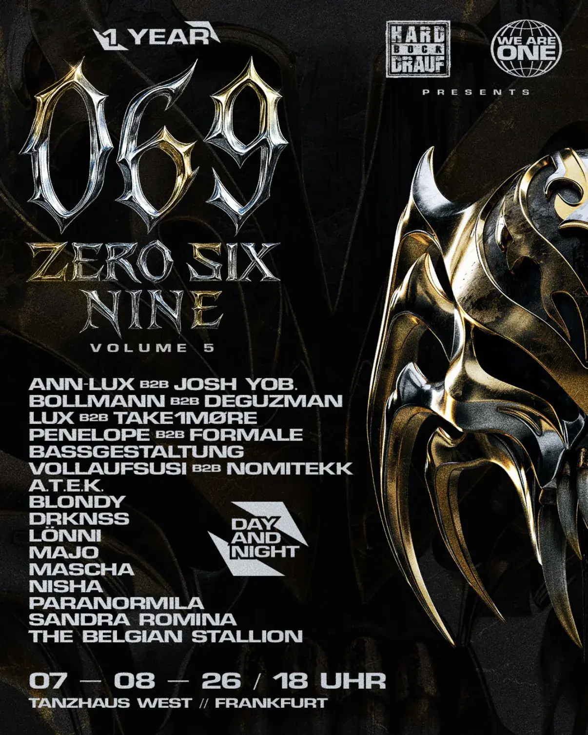 ZERO SIX NINE - 1 YEAR - DAY & NIGHT