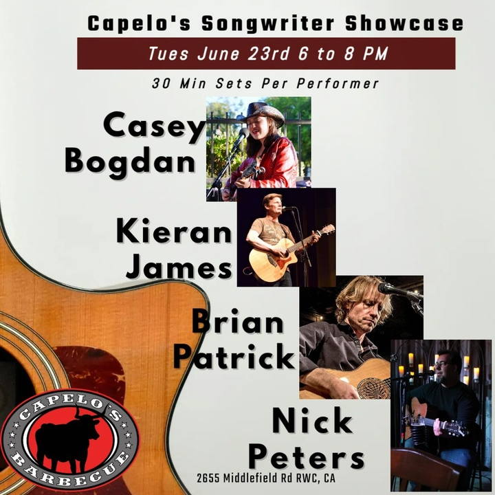 Capelo's BBQ Songwriter Showcase