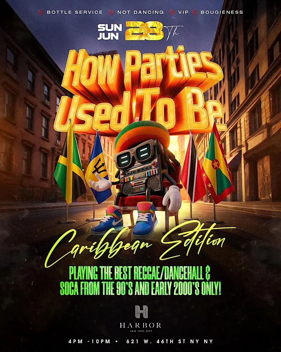 How Parties Used To Be: Caribbean Edition #NYC #DayParty