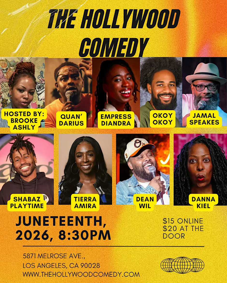 Juneteenth Show at The Hollywood Comedy