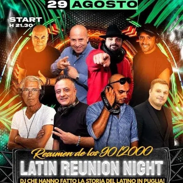 Latin reunion night - Reencuentro de los 90 / 2000