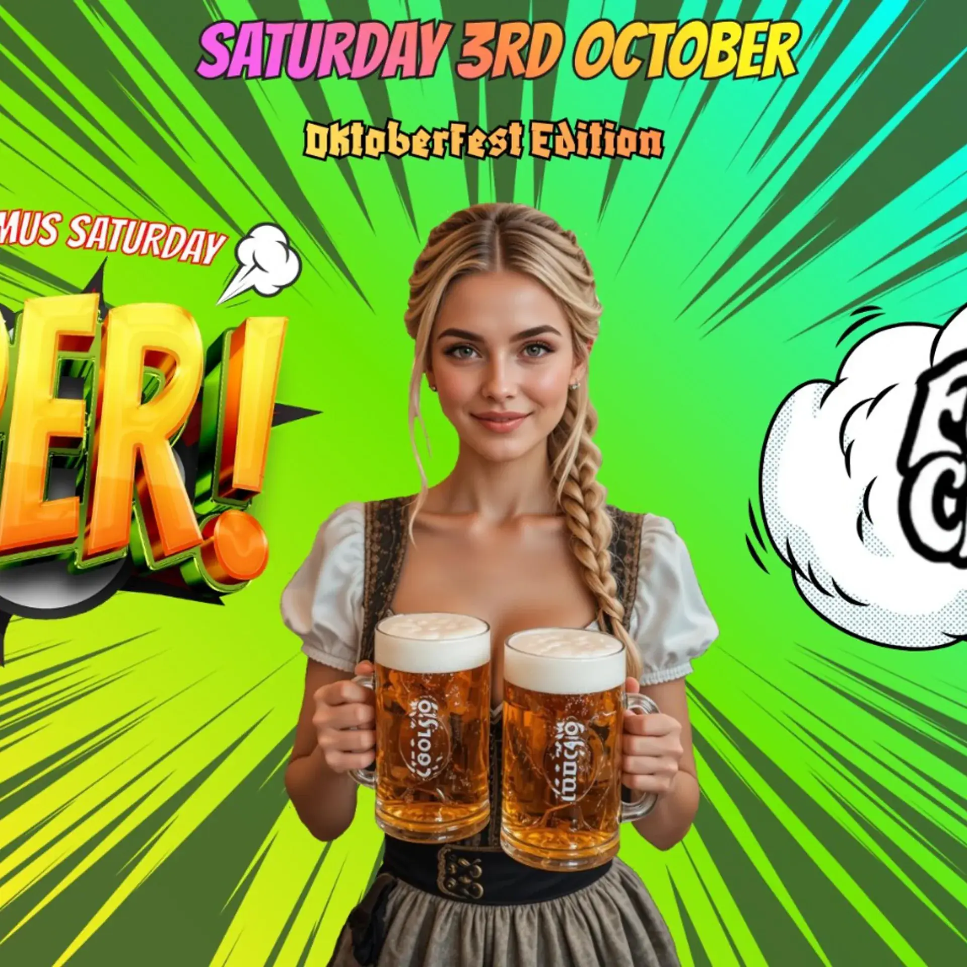Samstag 3. Oktober UNI- UND ERASMUS-PARTY @ Nasty Club
