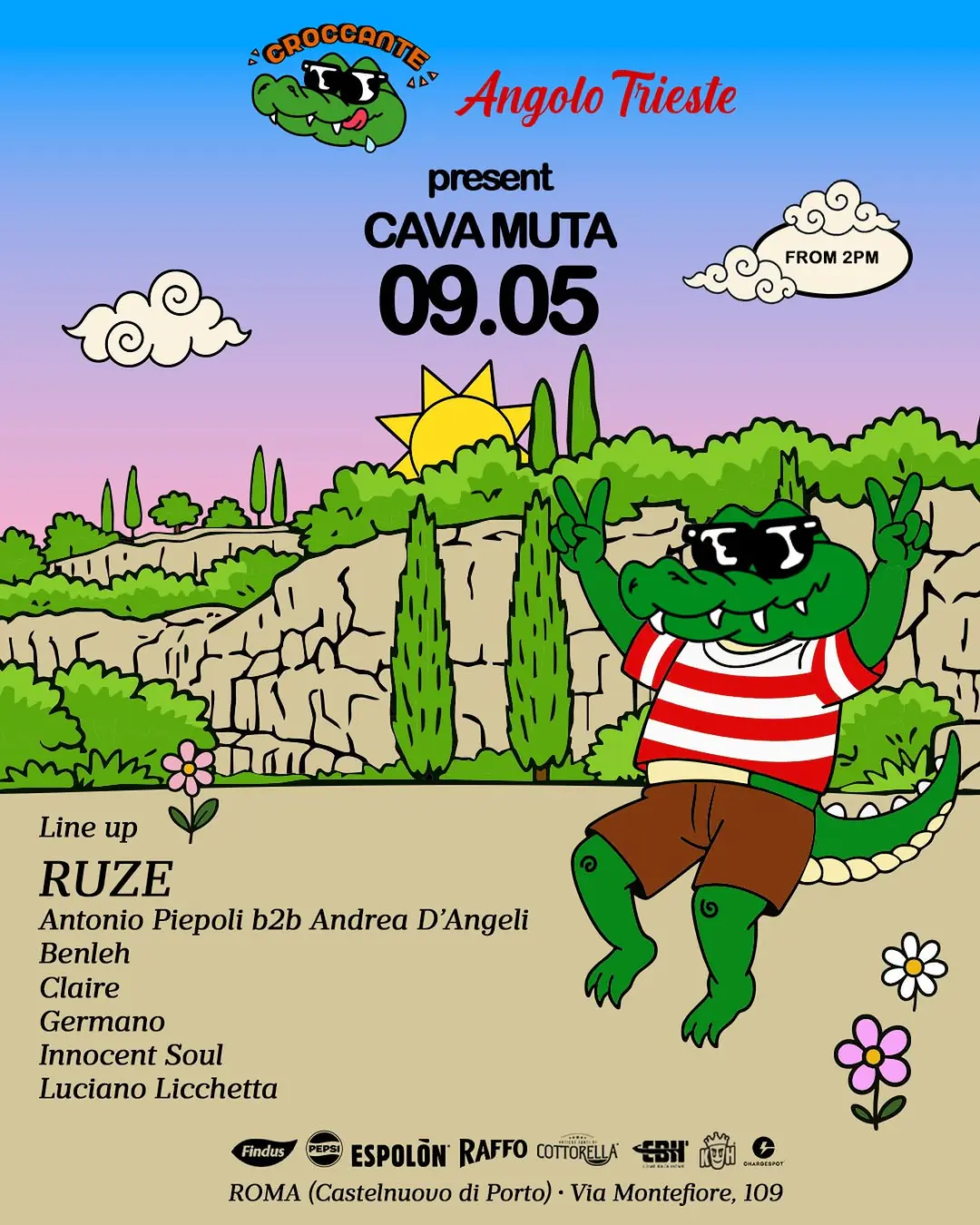 CROCCANTE at Cava Muta