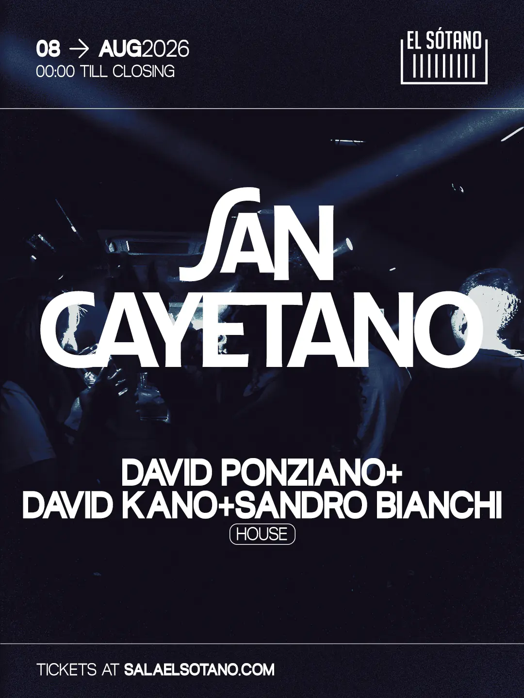 SAN CAYETANO: David Ponziano, David Kano, Fer Xplosion