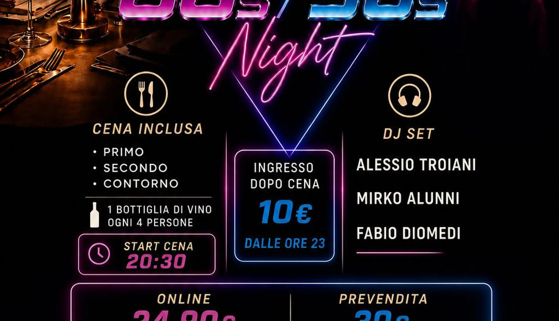 DÎNER DU 16 MAI DJ SET