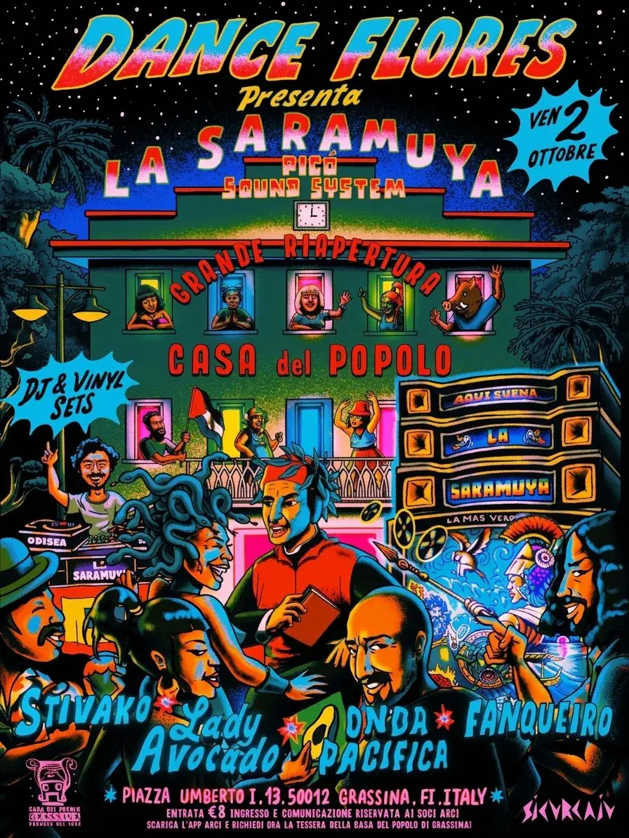 Dance Flores x La Saramuya Picó Sound System - 'Sueño Picotero Vol. 1'