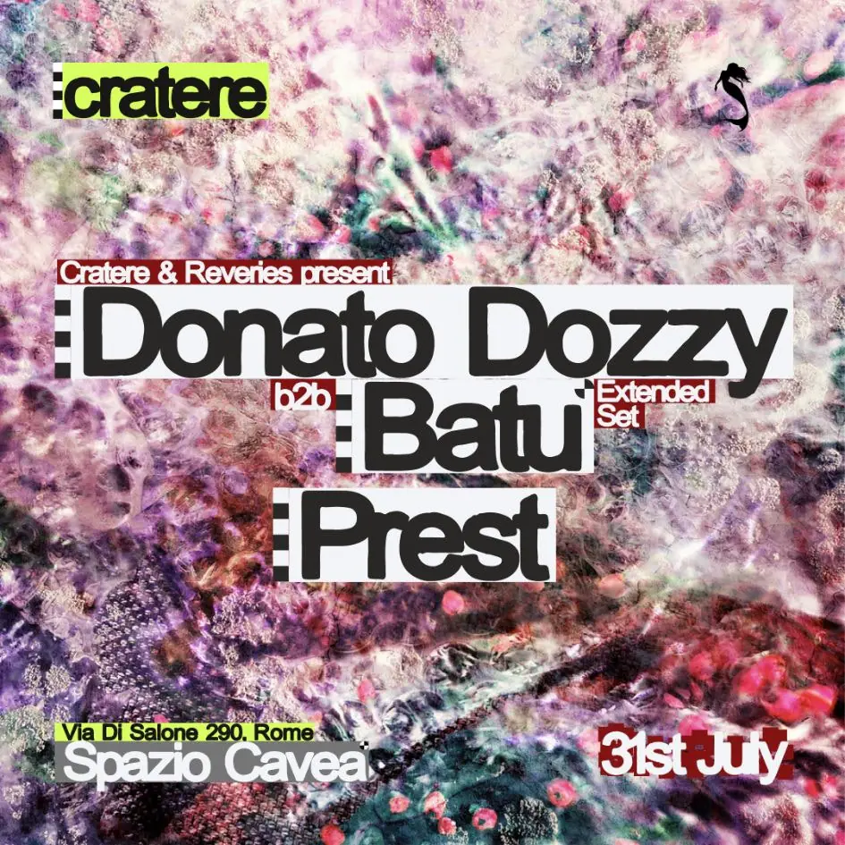 Donato Dozzy b2b Batu - Cratere & Reveries