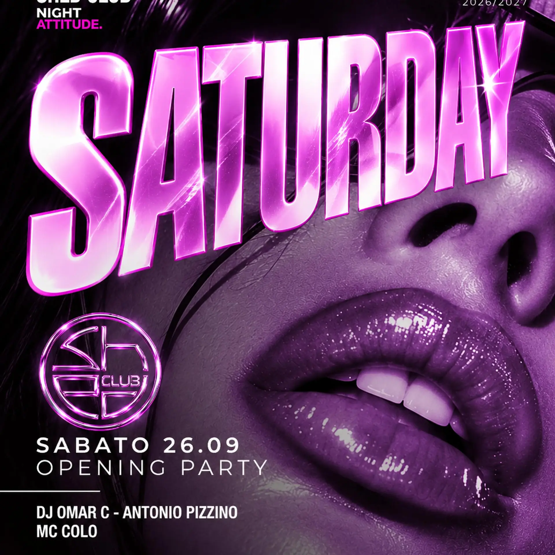 THE OPENING - Sabato 26.09.2026