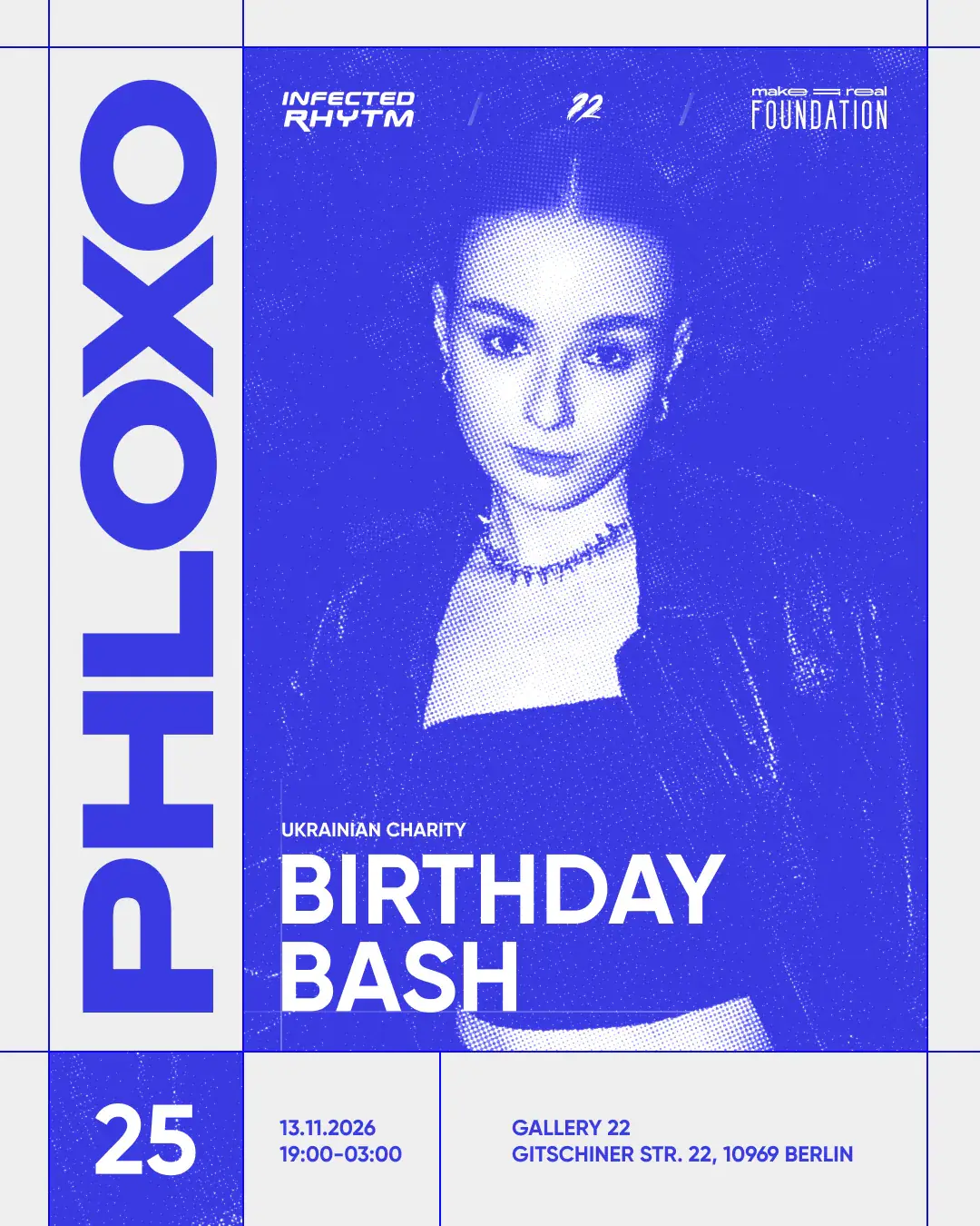 PHLOXO Birthday Bash: Sweet 25 - UA Charity