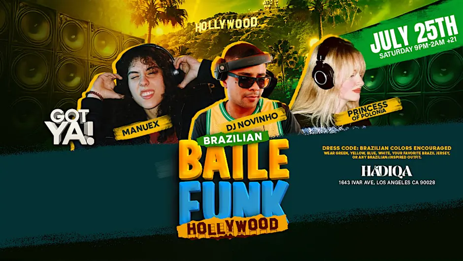 BAILE FUNK HOLLYWOOD | BRAZILIAN PARTY