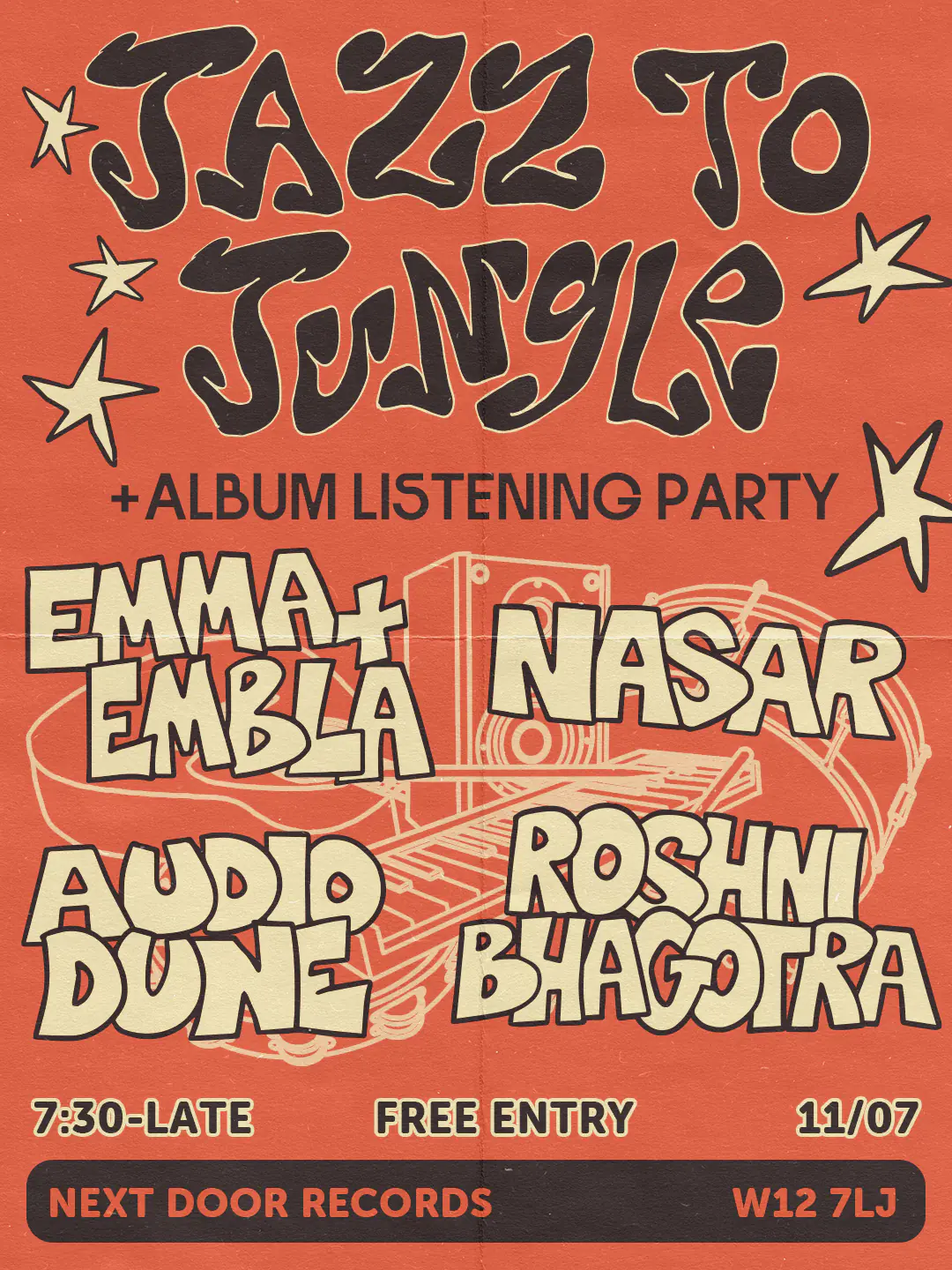 JAZZ TO JUNGLE (3) + Album Listening Session: Play with the Changes