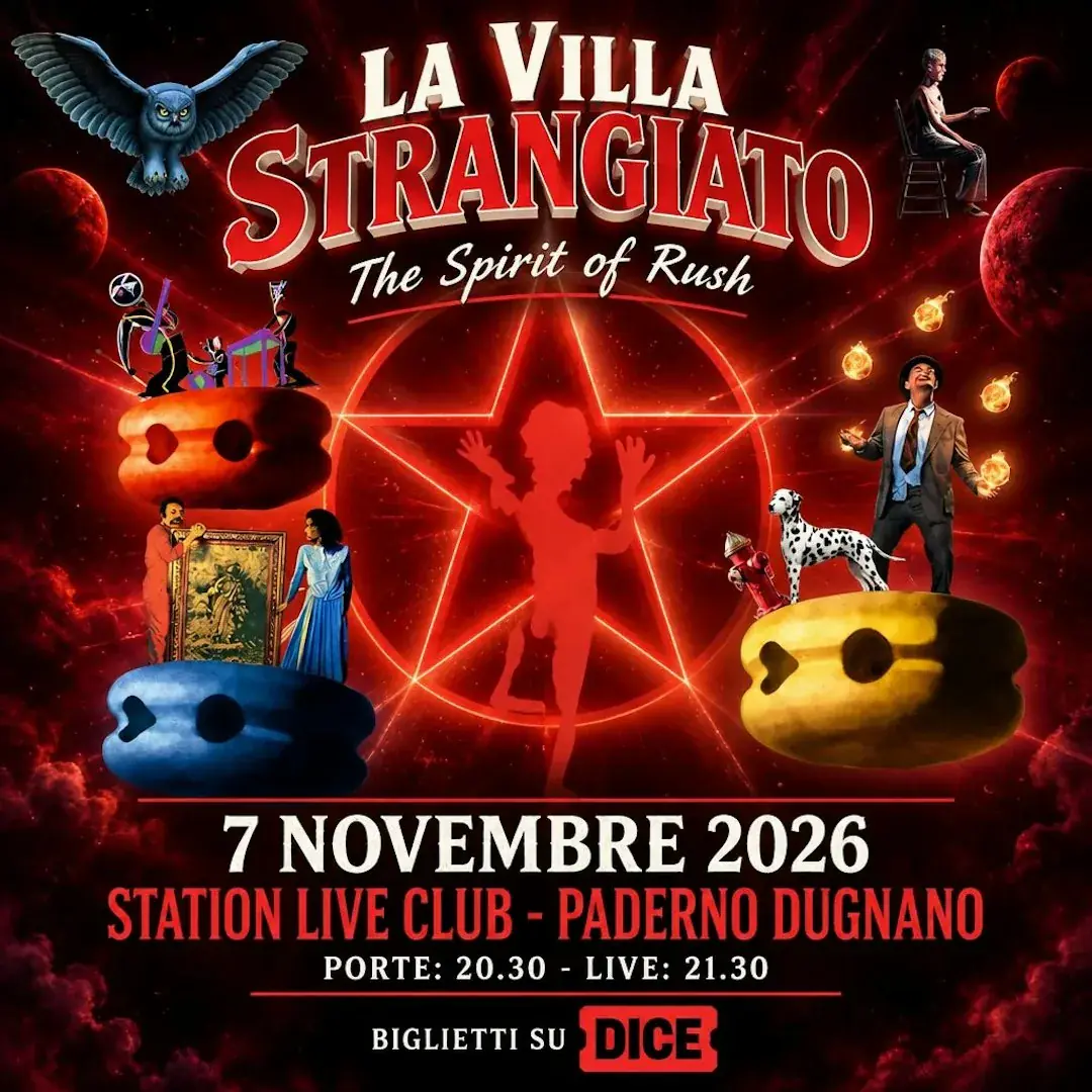 LA VILLA STRANGIATO - Rush Tribute LIVE