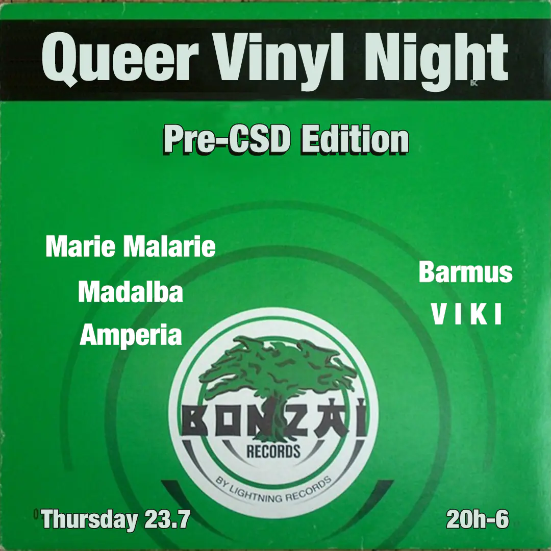 Queer Vinyl Night Pre-CSD Party